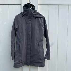 Oros Orion Solarcore Foam Rubber Grey Jacket Zip up With Hood Sz XS